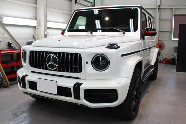 ナノセラミックコーティング BENZ G63 AMG